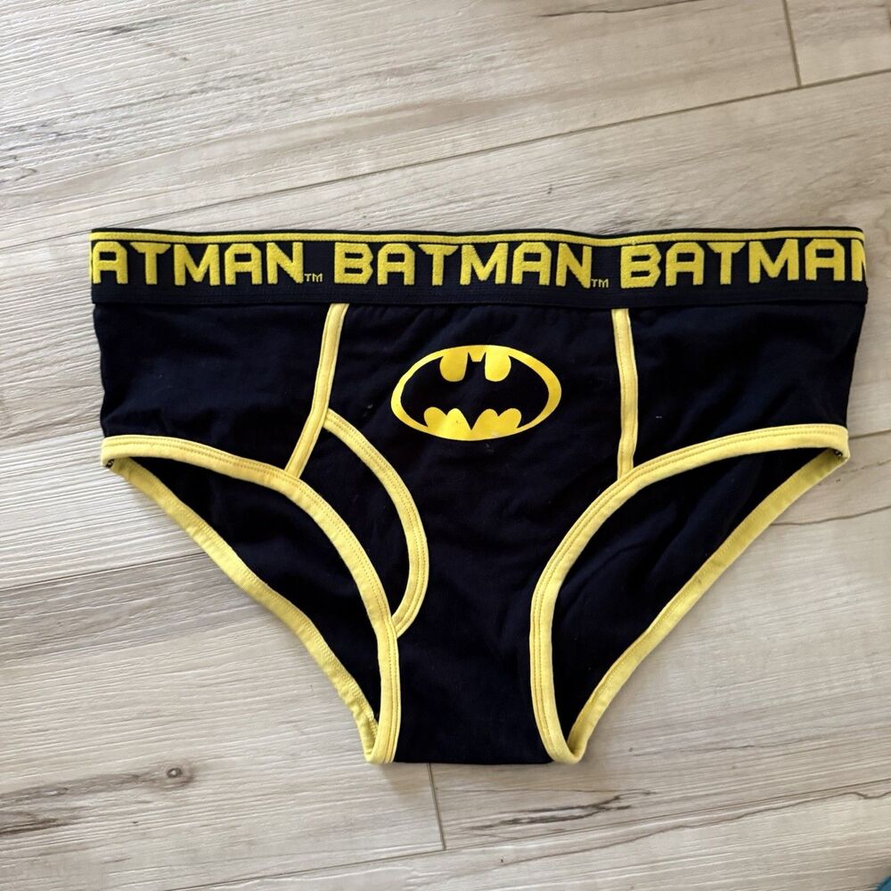Batman Symbol Men's Underwear Fashion Briefs Black Size Large